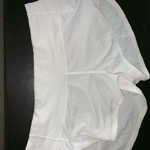 White Lululemon Shorts 4